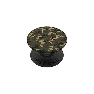 Motif Camouflage for&ecirc;t | Ambiance Camouflage for&ecirc;t Classique PopSockets PopGrip Adh&eacute;sif