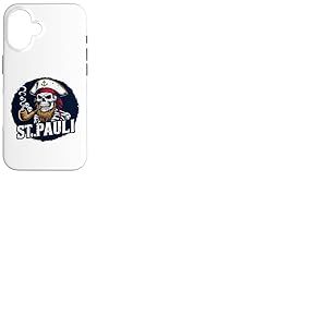 St Pauli Hambourg Paulian T&ecirc;te de Mort Port Capitaine Viking Coque pour iPhone 16
