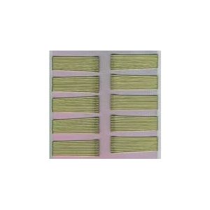 Efalock Lot de 100 pinces à cheveux Chevalier Doré 5 cm