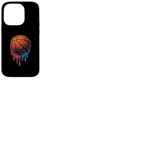 Basketball Drip Basketball Joueur Adolescent Garçons Basketball Drip Coque pour iPhone 14 Pro