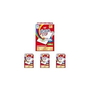 Decolor Stop - Protections Couleurs - Evite les Accidents de Decoloration - Preserve l'Eclat des Couleurs - Tous Programmes Textiles et Temp&eacute;ratures - Moins de Cycles - Plus d'Economies -x10 Lingettes