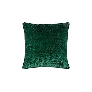 Paoletti Housse de Coussin ondul&eacute;e &eacute;meraude 50 x 50 cm