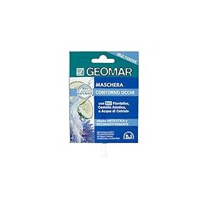 GEOMAR | Masque et Contour des Yeux 2 en 1, Effet Anti-fatigue et Décongestionnant, 95% d’Origine Naturelle, Testé Dermatologiquement, Made in Italy, 12 ml