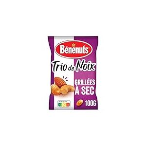 Bénénuts Trio de Noix Grillées à Sec 100g