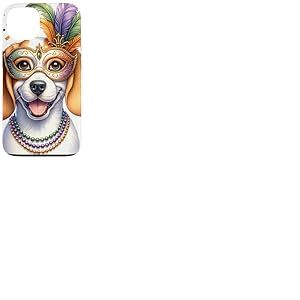 Chien en Porcelaine Mardi Gras Coque pour iPhone 13
