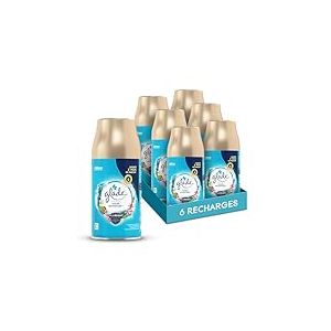 Glade Automatic Spray Recharges - Infusé Aux Huiles Essentielles - Jusqu'à 2 Mois De Parfum - Ocean Adventure - 6 Recharges
