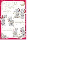 Me To You Tatty Teddy Special Dad Storyboard Carte de No&euml;l 15,2 x 22,9 cm &ndash; Collection officielle