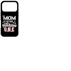 Mom of The Notorious One Old School Hip Hop 1er Anniversaire Coque pour iPhone 17 Pro