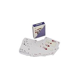 Modiano Texas Poker 4 Mini Index Bleu - Cartes à Jouer Texas Poker