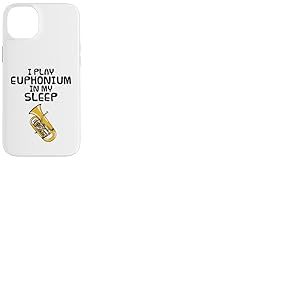 Je joue de l'euphonium pendant mon sommeil, musicien drôle Coque pour iPhone 14 Plus