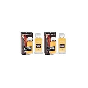 DANIEL HECHTER - Eau de Toilette Homme Collection Couture Cuir Sensuel - 100 ml (Lot de 2)