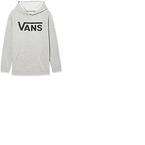 Vans Classic Po Sweatshirt à Capuche, Gris béton chiné, 12-14 Ans Garçon