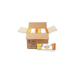LU - Grany - Barre 5 Céréales à la Noisette - Sans Colorant ni Conservateur - Lot Barres Sachets Individuels - Format de Poche Pratique - Fabriqué en France - Carton de 120 Barres de 21 g