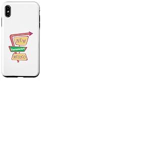 Tucumcari Nouveau-Mexique NM R&eacute;tro Vintage Mid Century Modern Coque pour iPhone XS Max