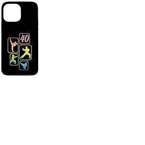 Karat&eacute; Taekwondo 40&egrave;me Anniversaire Femme 40 Ans Coque pour iPhone 13 Pro Max