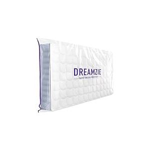 Dreamzie Housse Protection Matelas Demenagement et Stockage avec Fermeture &Eacute;clair (Epaisseur 30 cm) en Plastique - Sac de Stockage, Rangement D&eacute;m&eacute;nagement - R&eacute;sistant - Housse Matelas 100x200 cm