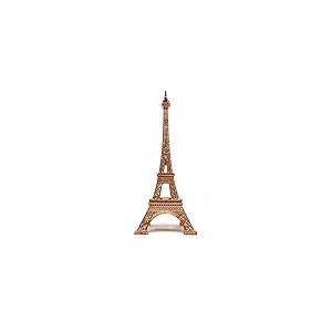 allgala Statue de la Tour Eiffel décorative en Alliage de métal et Taille (17,8 cm, Or Rose)