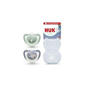 NUK Sucette First Choice Night Baby, 18-36 mois