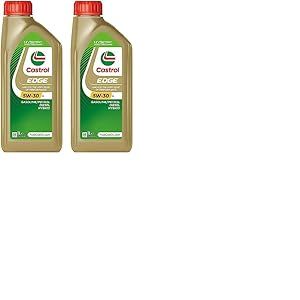 CASTROL EDGE 5W-30 LL, Huile Moteur, 1L, bianco (Lot de 2)