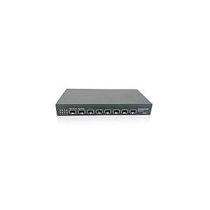 Elfcam® - 10Gb Commutateur avec 8 Ports 10G SFP+, 10GbE Switch Fibre Optique Compatible avec Freebox Ultra et Orange Livebox 6, Rallonge Votre Réseau 10Go