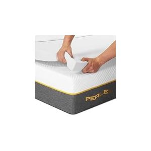 Ferlex Surmatelas en Mousse viscoélastique 7 cm | 80 x 190 cm | Surmatelas sans Housse | Surmatelas et canapé