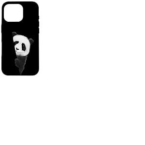Tableau d'art Mignon Panda stylis&eacute; Ourson Panda Coque pour iPhone 16 Pro