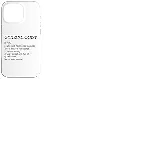Définition du poste de gynécologue personnalisée drôle gynécologie Coque pour iPhone 16 Pro
