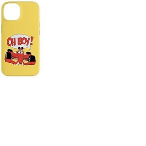 Disney Mickey Mouse Racing Team "Oh Boy!" Race Car Driver Coque pour iPhone 14