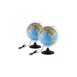 Idena Nova Rico - 3622050 - Loisirs Créatifs - Globe Terrestre - 30 cm, Bleu