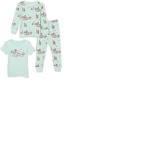 Amazon Essentials Disney | Marvel | Star Wars Ensemble pyjama 3 pi&egrave;ces en coton pour b&eacute;b&eacute; gar&ccedil;on, coupe ajust&eacute;e, Mickey pour l'hiver, 12 mois