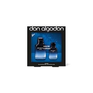 Don Algod&oacute;n Set Eau de parfum pour homme 100 ml + 30 ml Parfum masculin &eacute;l&eacute;gant et sophistiqu&eacute; Bergamote, benjoin, v&eacute;tiver et ambre gris inspir&eacute; par la nuit m&eacute;diterran&eacute;enne