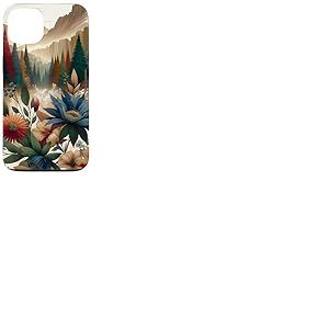 Brume Brumeuse Fleurs de Montagne Coque pour iPhone 13