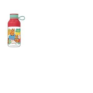 QUOKKA KIDS ICE HAPPY QUOKKA | BOUTEILLE FABRIQUÉE EN ECOZEN AVEC CROCHET EN ACIER INOXYDABLE 430 ML