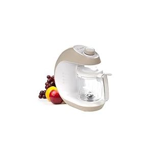 Jané Chefkiss, Robot Cuiseur Bébé, 7 en 1 Multifonction, Cuisson Vapeur, Stérilise, Réchauffe, Décongèle, Mixeur, Nettoyage Automatique