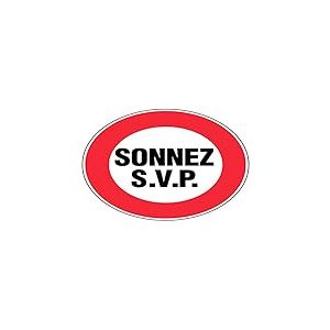 Panneau Sonnez SVP - Rigide Ø80mm - 4020297