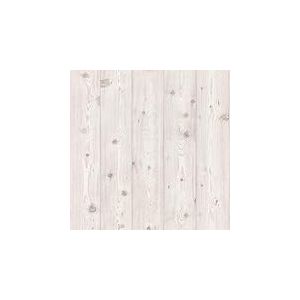 Rasch Papier peint 285208 - Papier peint clair aspect bois blanc crème - Grain de bois réaliste - 10,05 x 0,53 m