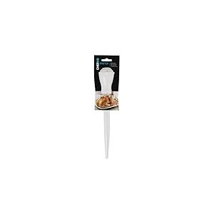 Chef Aid Baster Traditionnel Seringle a Jus en Polypropylene Sans BPA Avec Graduations Blanc Compatible Lavevaisselle