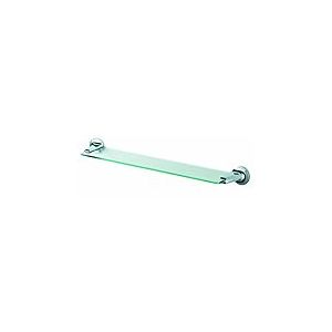 Haceka Aspen Tablette en Verre De Sécurité Chromé 58cm