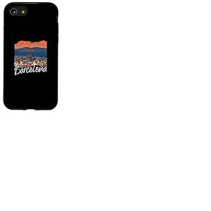 Barcelone Souvenir/Barcelone Coque pour iPhone SE (2020) / 7/8
