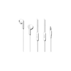 Qoltec Écouteurs Intra-Auriculaires avec Microphone Blanc
