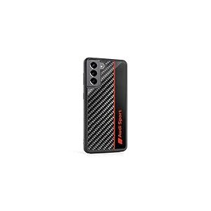 Audi 3222100201 Coque de Protection pour Smartphone avec Logo Gris