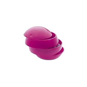 Spirella Organisateur de Maquillage Box-Beaut&eacute; Bowl Rose Fonc&eacute;