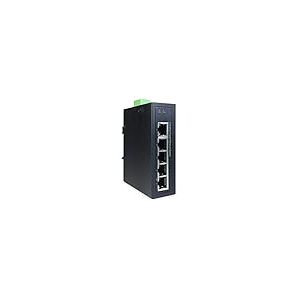 DIGITUS commutateur de r&eacute;seau 5 ports - rail DIN ou montage mural - Gigabit Ethernet RJ45 femelles - rail DIN - 1 Gbit/s