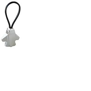 Mopec M294 &ndash; Porte-cl&eacute;s m&eacute;tallique en Forme d'avion et Sangle Noir, Pack de 10 unit&eacute;s