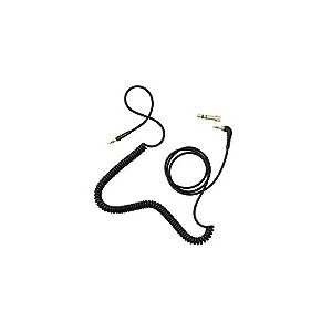 AIAIAI C02 – Coiled W/Adaptor – Black – 4 mm – 1.5 m