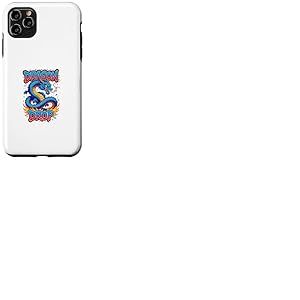 Dragon Drop Dessin animé drôle de Dragon Bleu | Fantaisie Coque pour iPhone 11 Pro Max