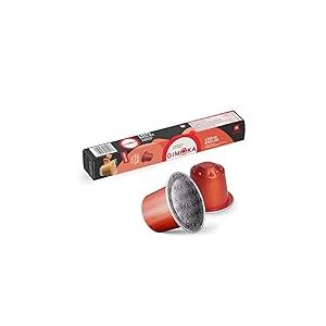 Gimoka Go&ucirc;t CREME BRUL&Egrave;E - 100 Capsules Aluminium - Compatibles avec les machines &agrave; caf&eacute; &agrave; usage domestique Nespresso* - Produit en Italie (lot de 10 x 10)