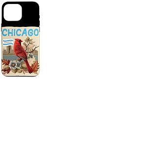 Joli d&eacute;guisement de Chicago avec Nature et Oiseau Coque pour iPhone 16 Pro Max