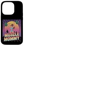 Anime Muscle Mommy Weightlifting Fitness Girl Aesthetic Coque pour iPhone 14 Pro