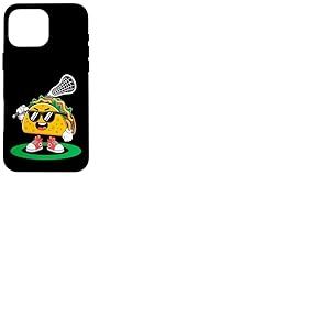 Taco amusant jouant à la crosse Coque pour iPhone 16 Pro Max